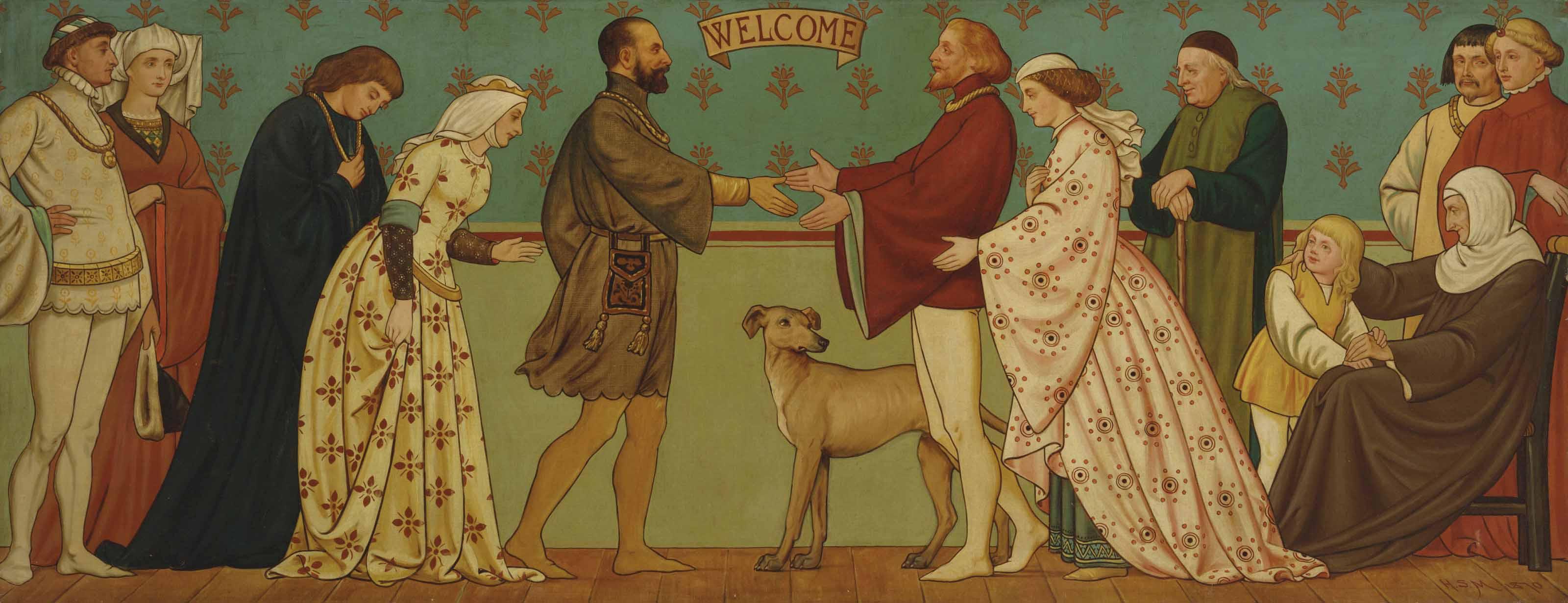 Henry Stacey Marks, R.A., R.W.S. - The Welcome