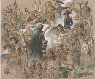 Henry Stacy Marks, R.A., R.W.S, - The sleep of reason