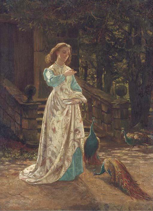 Henry Stacy Marks - Feeding time