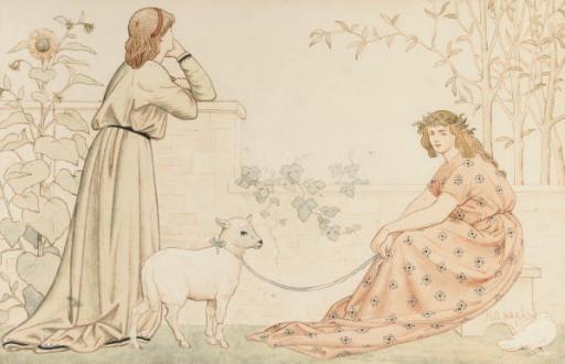 Henry Stacy Marks - Waiting for his return