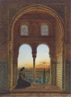 Henry Stanier - The Alhambra, Granada, At Dusk