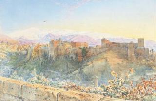 Henry Stanier - The gateway leading into the Tower of Justice, Alhambra Palace, Granada