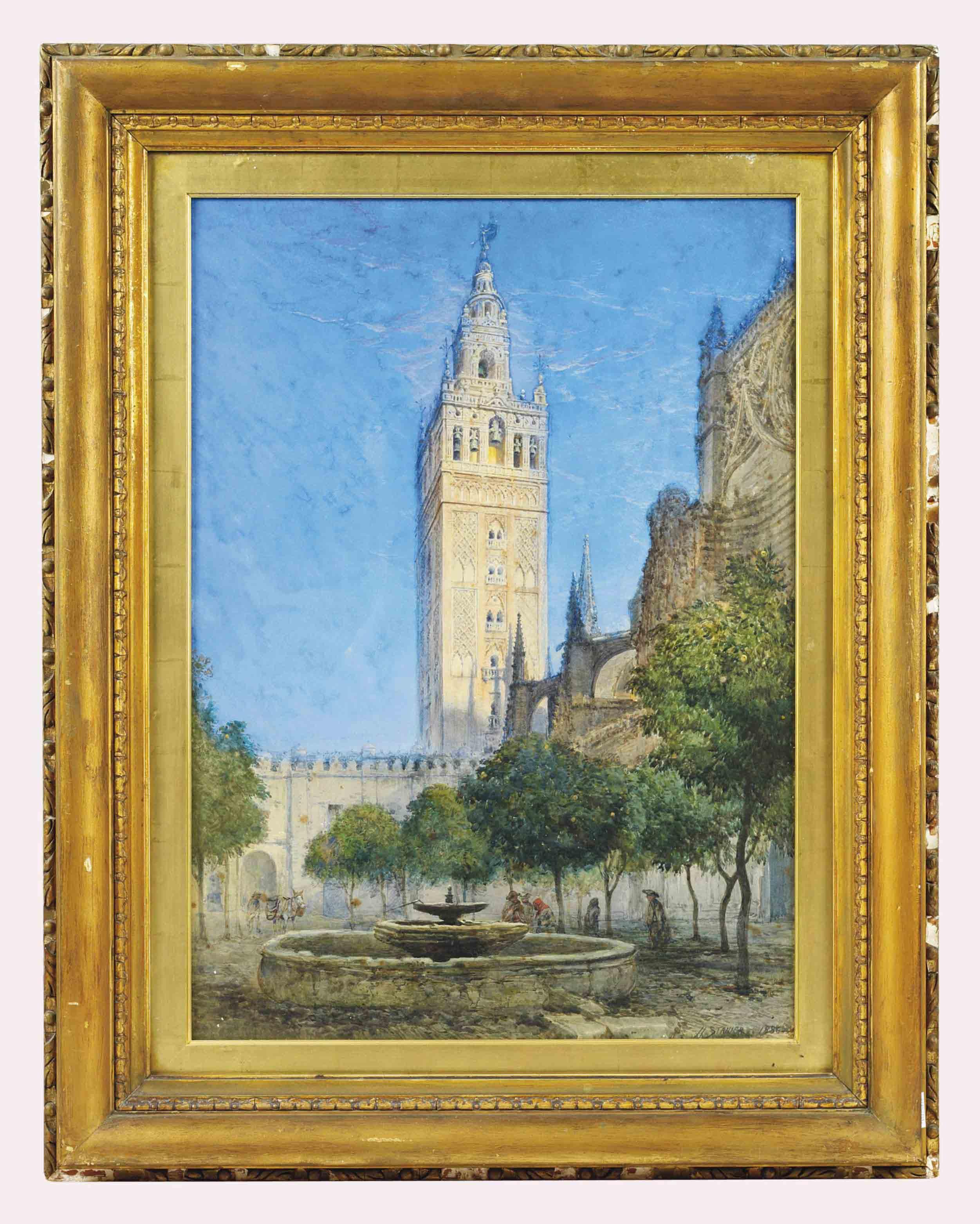 Henry Stanier - Tower of the Giralda at Seville