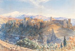 Henry Stanier - View of the Alhambra, Granada
