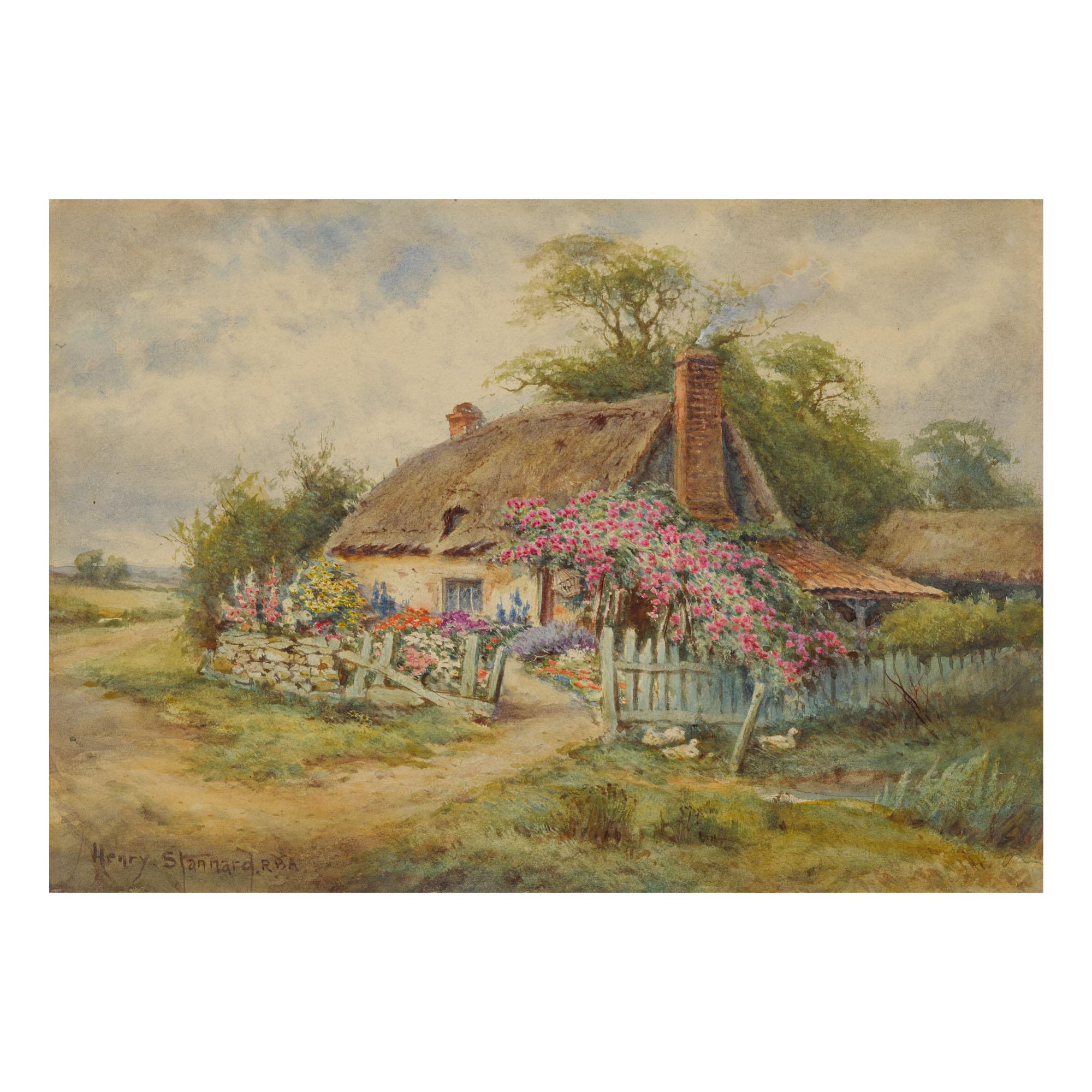 Henry Stannard R.B.A - The Old Homestead