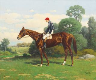Henry Stull - Poetess, Winner Of The Alabama Stakes