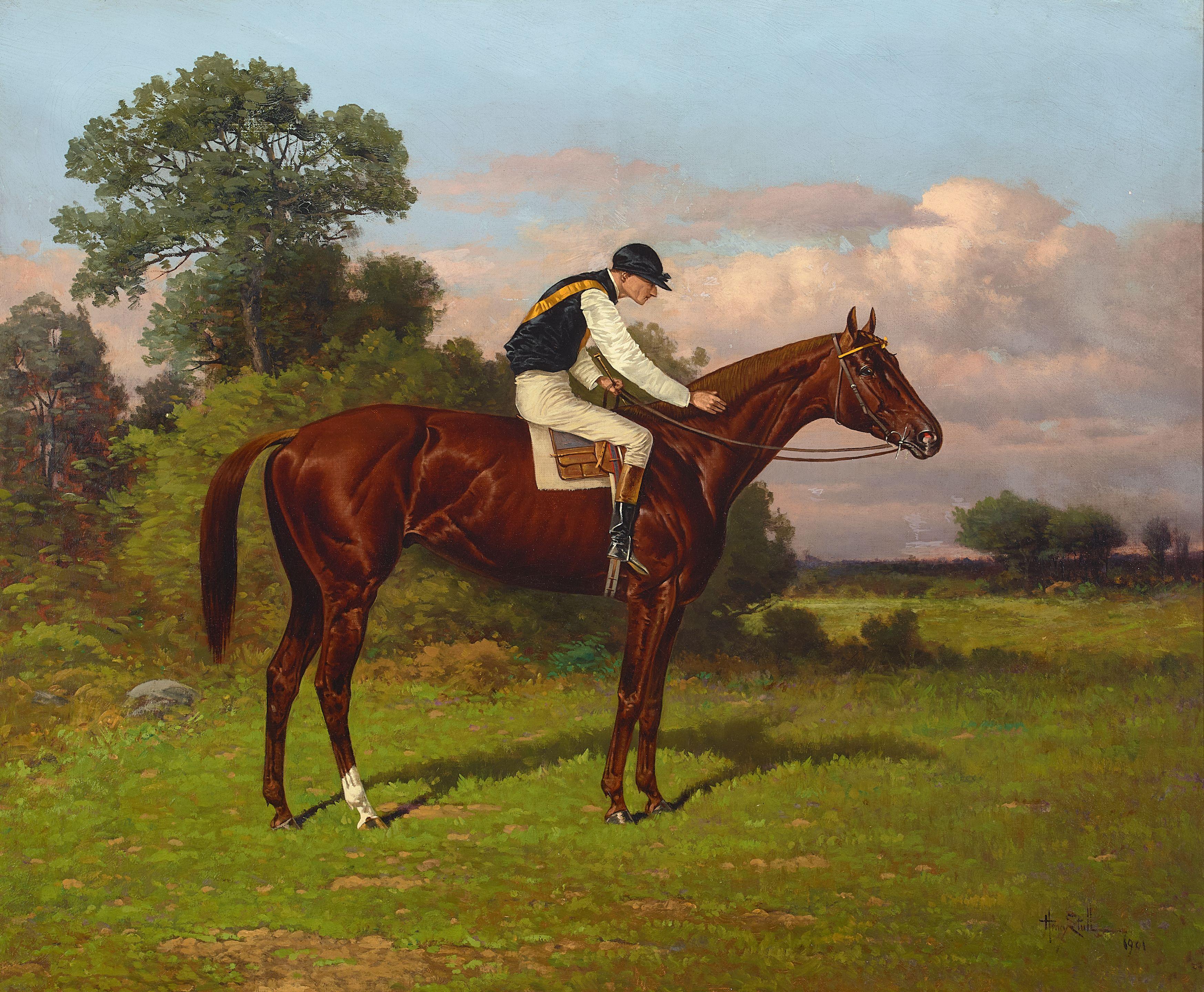 Henry Stull - Racehorse and jockey