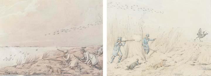 Henry Thomas Alken, Sen. - Wildfowling; And The Snipe Shoot