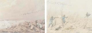 Henry Thomas Alken, Sen. - Wildfowling; And The Snipe Shoot