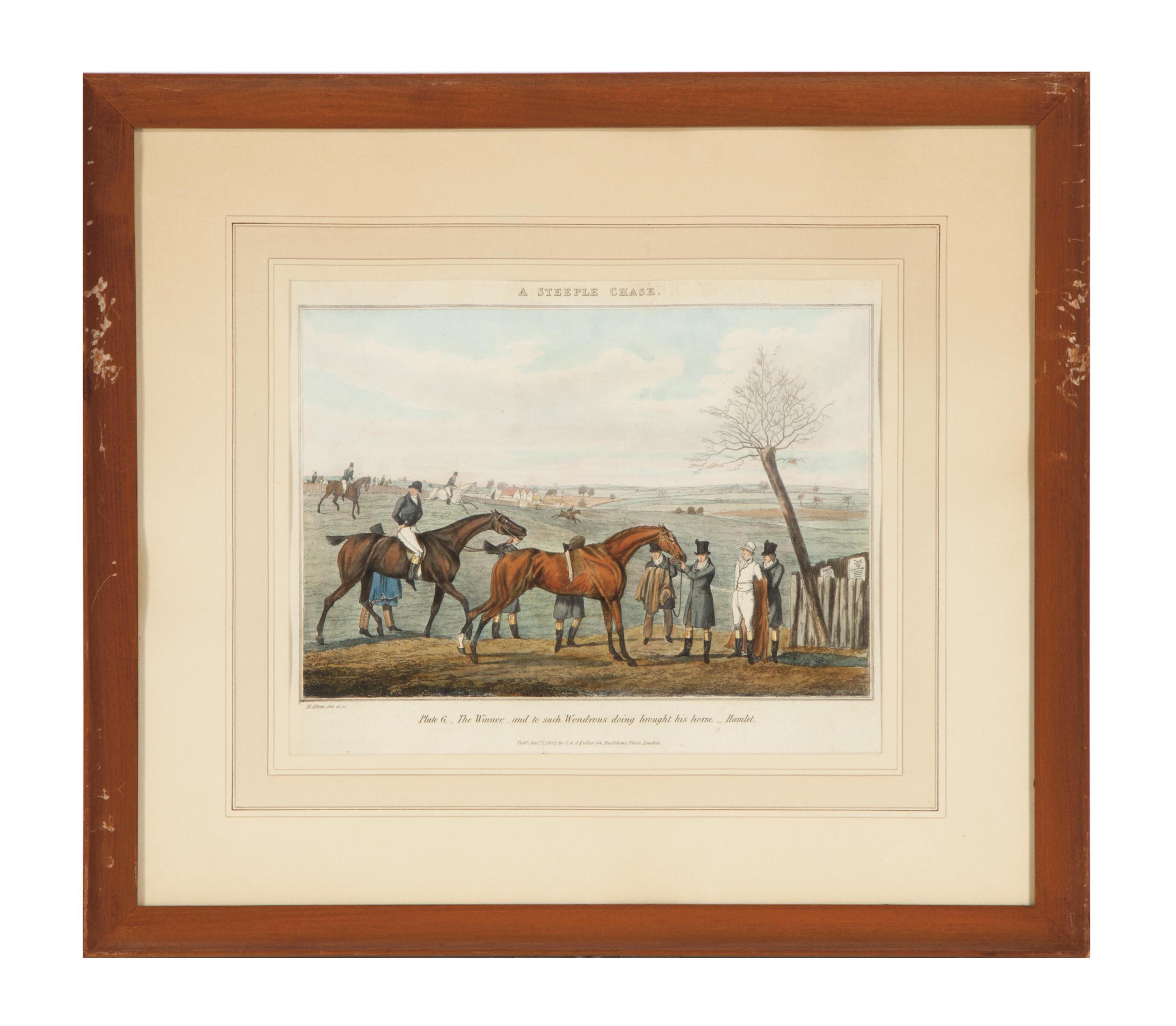 Henry Thomas Alken - A Steeple Chase: six plates