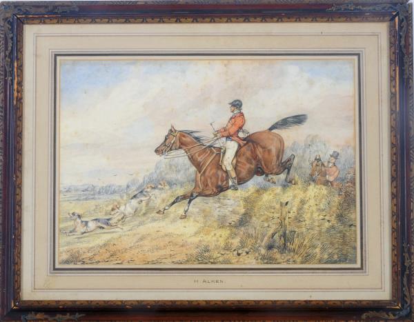 Henry Thomas Alken - Full Cry; and a companion drawing