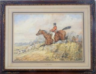 Henry Thomas Alken - Full Cry; and a companion drawing