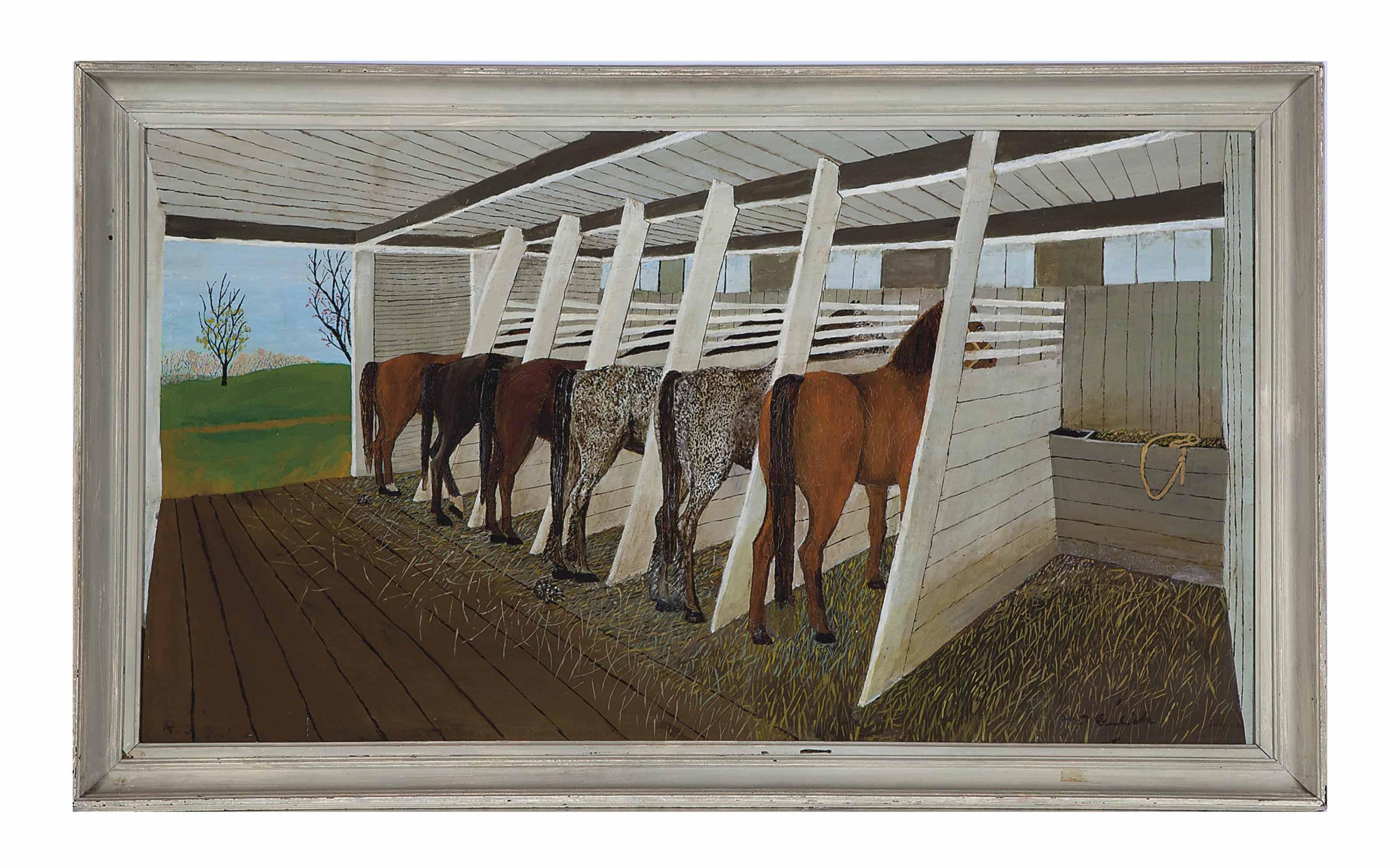 Henry Thomas Gulick - Will Ely\'s Sales and Exchange Stable