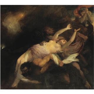 Henry Thomson, R.A. - Eurydice Hurried Back To The Infernal Regions