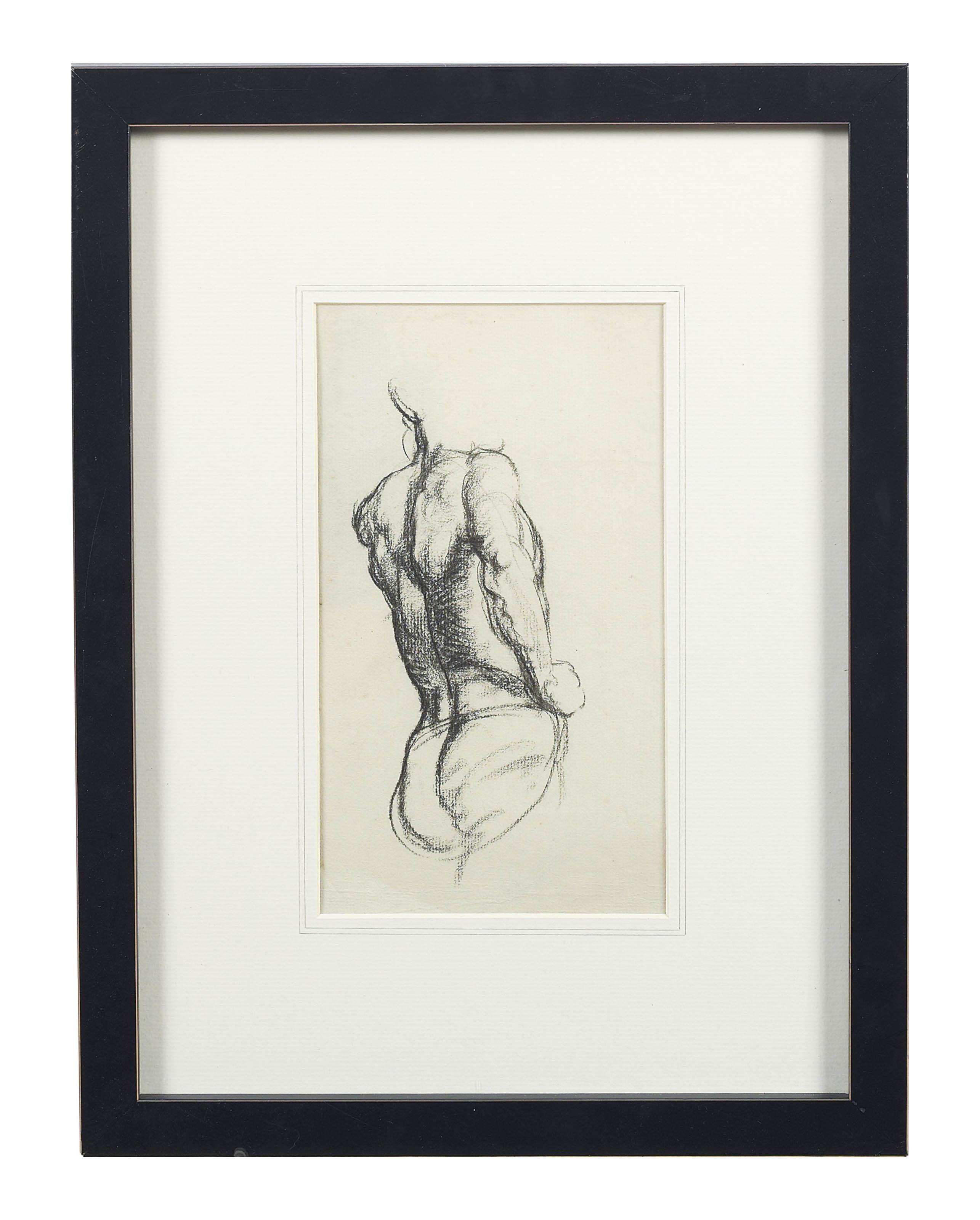 Henry Tonks - A study of a male nude