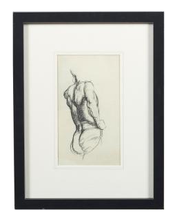 Henry Tonks - A study of a male nude