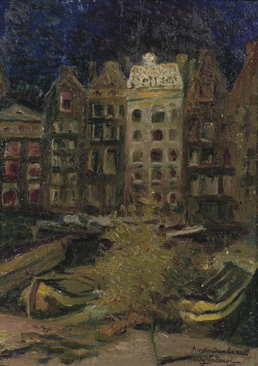 Henry Valensi - Amsterdam la nuit