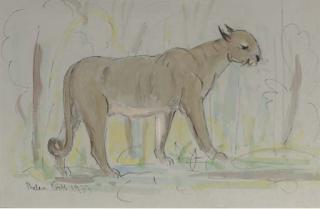 Henry W. Phelon Gibb - A Prowling Lynx