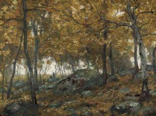 Henry Ward Ranger - Forest in Autumn
