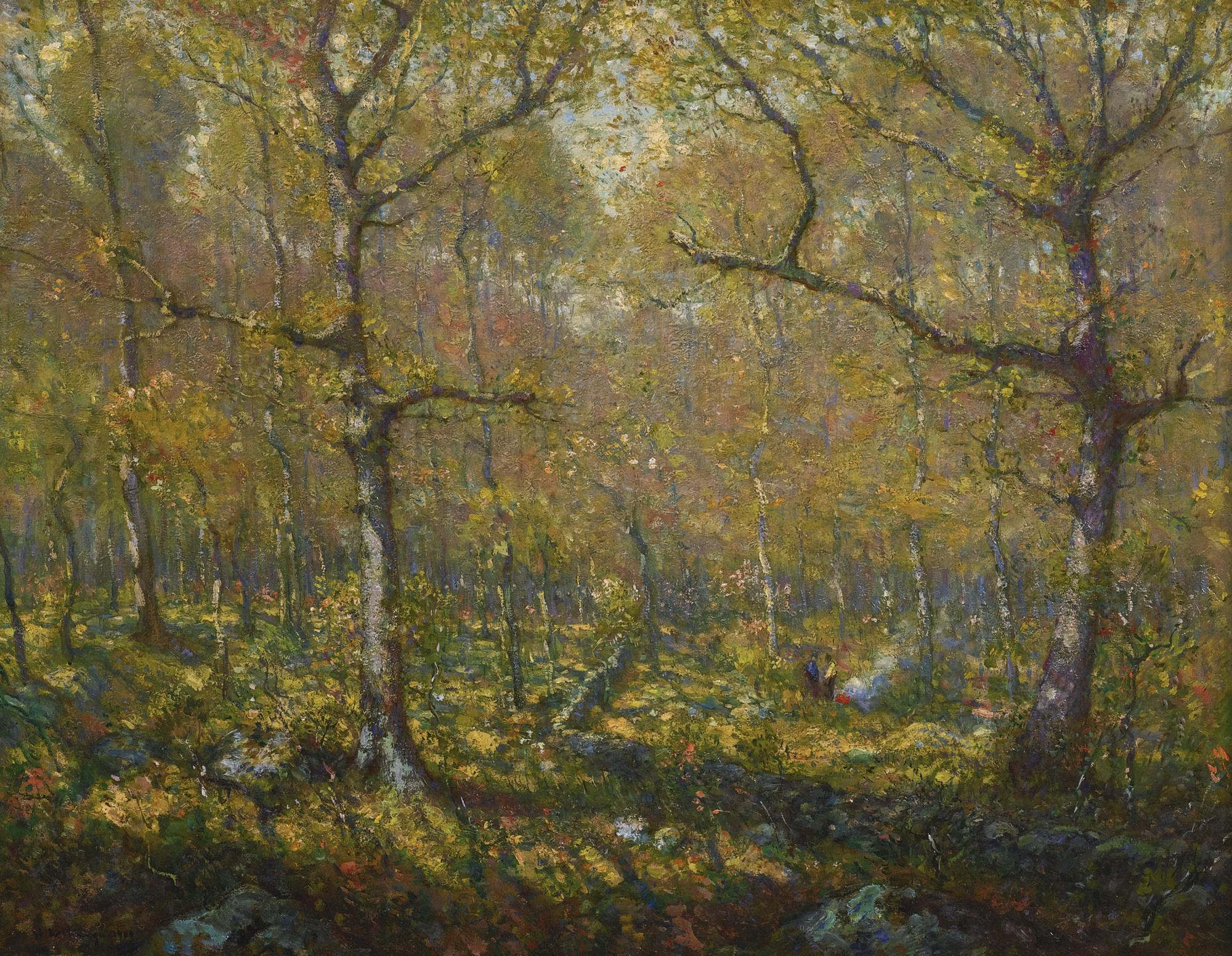 Henry Ward Ranger - The Clearing (Golden Spring)