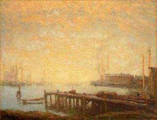 Henry Ward Ranger - The Harbor