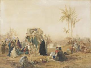 Henry Warren - The return of the pilgrims from Mecca