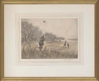 Henry Wilkinson - The pheasant shoot; and Retrieving the game