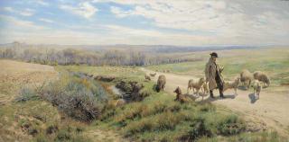 Henry William Banks Davis, R.A. - A Spring Morning