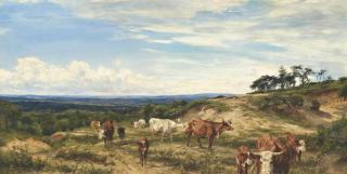 Henry William Banks Davis, R.A. - Ewhurst Hill, Surrey