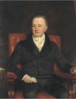 Henry William Pickersgill, R.A. - Portrait of Sir Charles Morgan (1760-1846), Seated Three-Quarter-Length, In A Black Suit, Holding A Letter In His Right Hand
