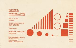 Henryk Berlewi - Sonderausstellung (Postkarte)