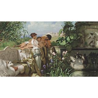 Henryk Siemiradzki - Polish by The Fountain