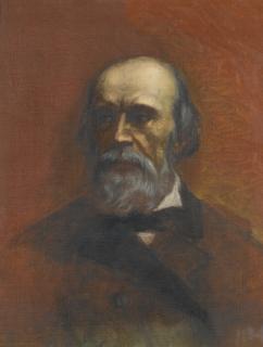 Henryk Siemiradzki - Portrait Of A Man Said To Be Walerjan Zawisza Linkowiec