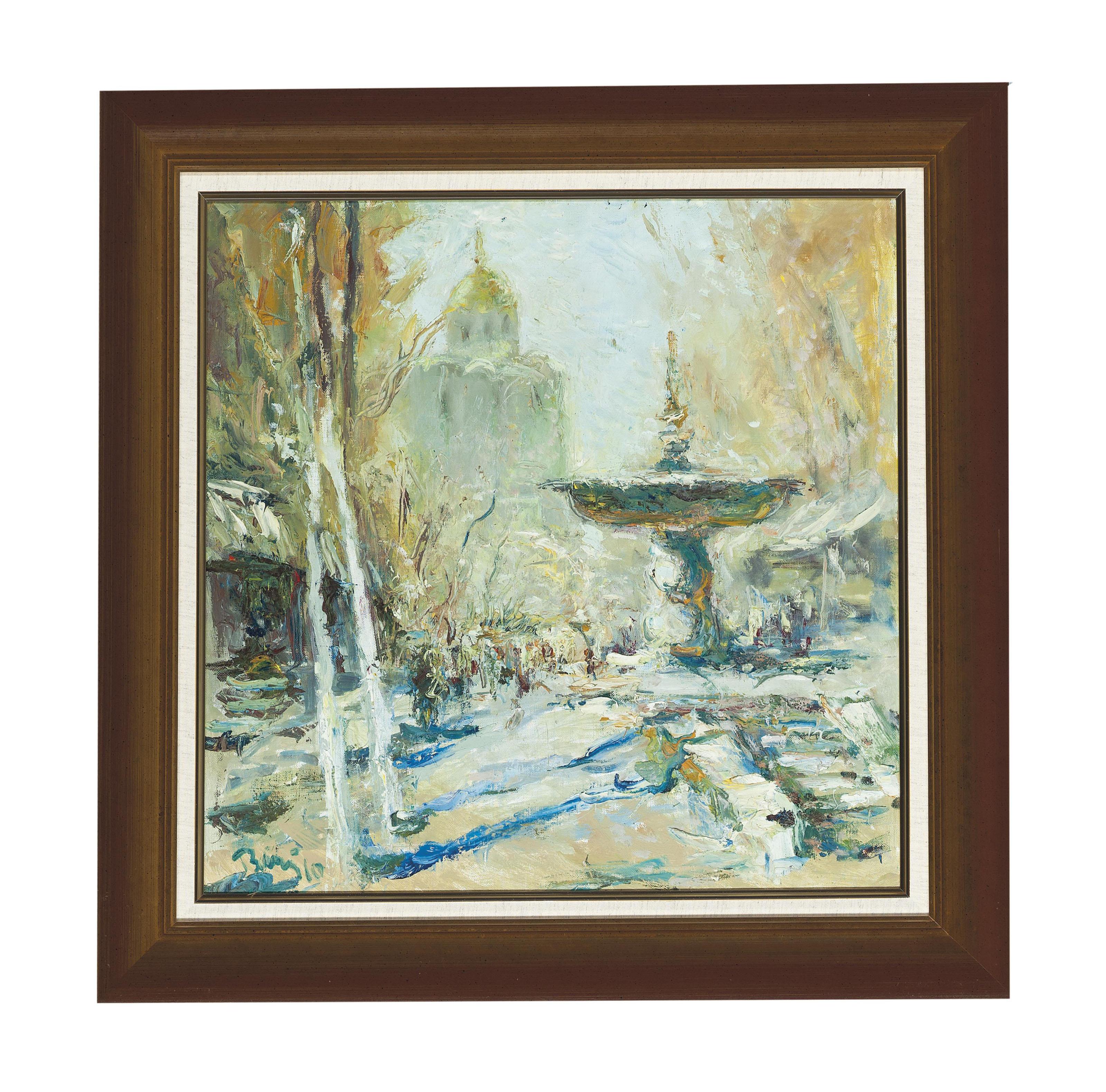 Heorhiy Zaichenko - A Parisian view