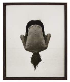 Herb Ritts - Backflip, Paradise Cove, 1987