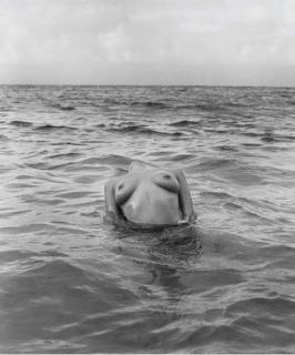 Herb Ritts - Floating Torso, St. Barthelemy