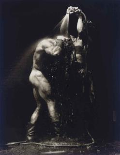 Herb Ritts - Fred and Dan, Body Shop, Los Angeles, Summer 1984