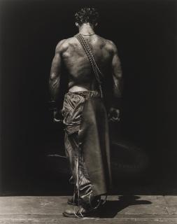 Herb Ritts - \'Fred, Backview With Chain (Body Shop), Hollywood\', 1984
