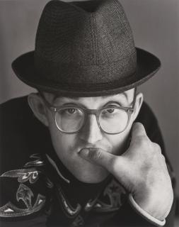 Herb Ritts - Keith Haring I, New York 1987