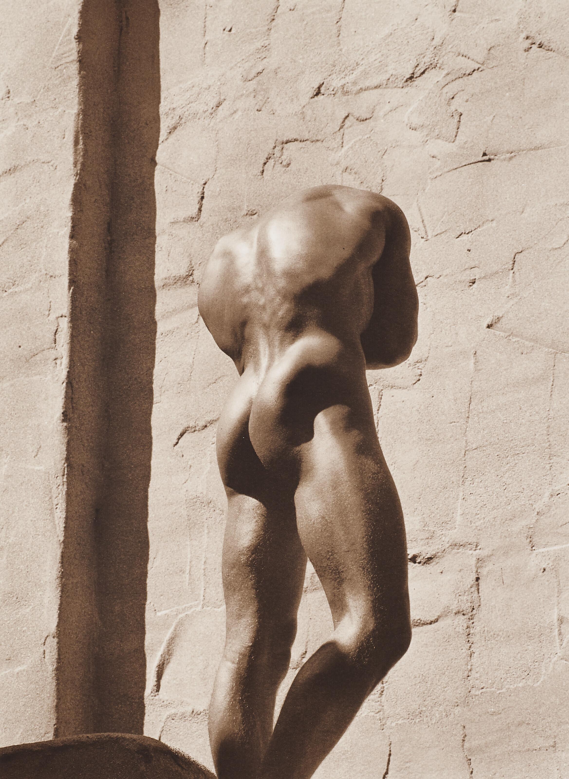 Herb Ritts - Male Nude, Rear View, Silverlake, 1985