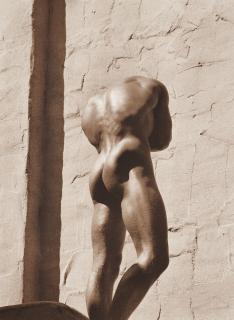 Herb Ritts - Male Nude, Rear View, Silverlake, 1985