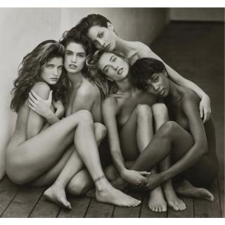 Herb Ritts - \'Stephanie, Cindy, Christy, Tatjana, Naomi, Hollywood\'
