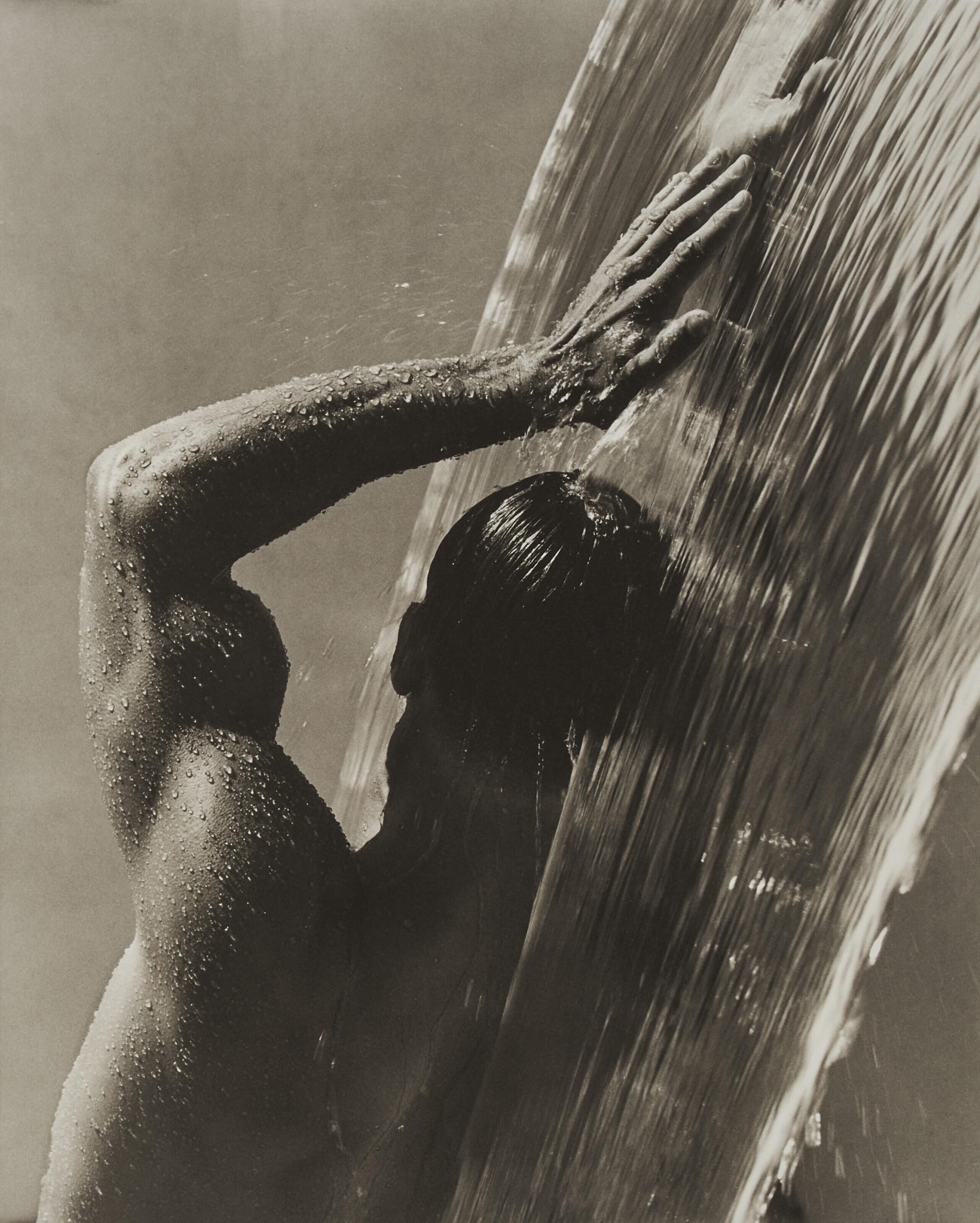 Herb Ritts - Waterfall IV, Hollywood, 1988