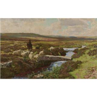 Herbert Arnould Olivier - Wallerbrook Bridge, Dartmoor