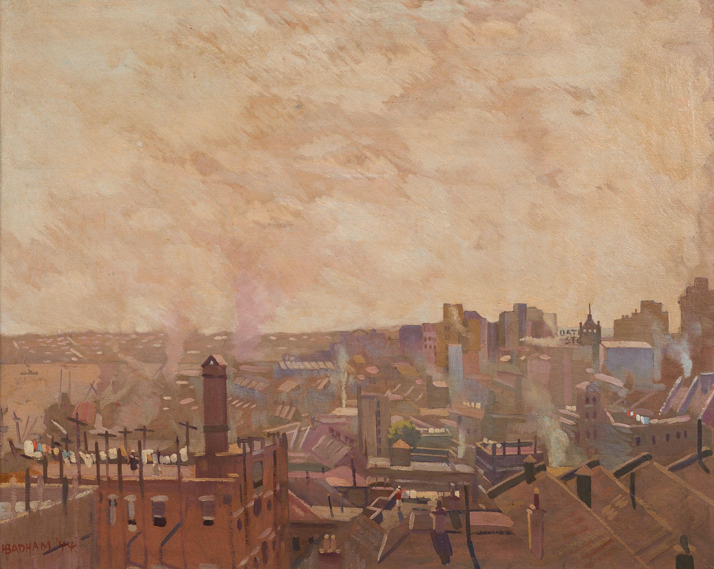 Herbert Badham - Hazy Morning, 1944