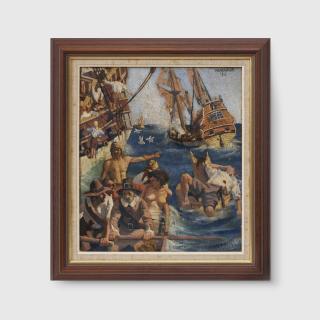 Herbert Badham - (Pirates and Shipwreck), 1932