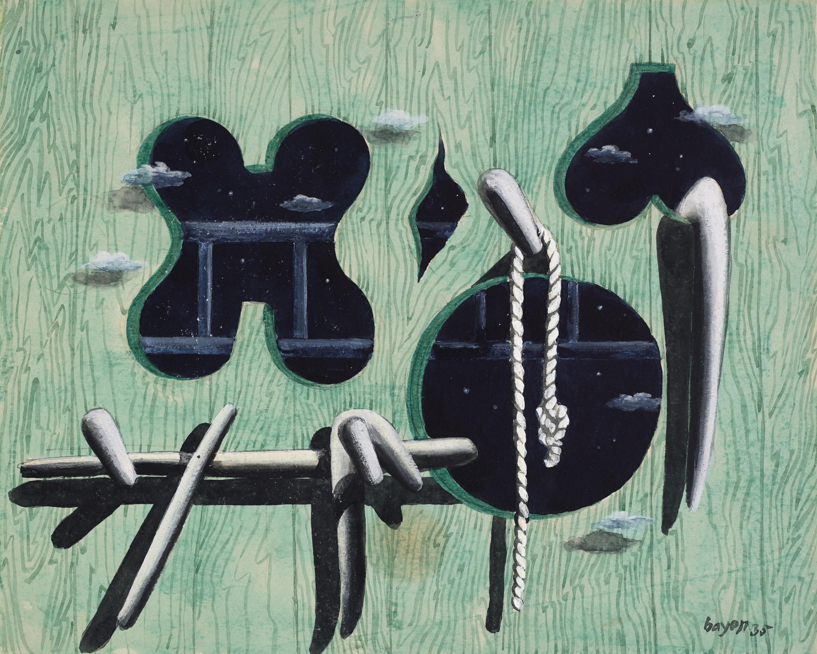 Herbert Bayer - Nächtliche Dunstlöcher