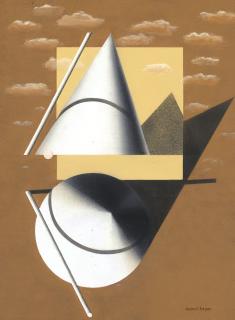 Herbert Bayer - Shadow Over Cone