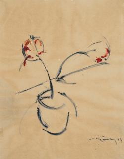 Herbert Boeckl - Blumen (Flowers)