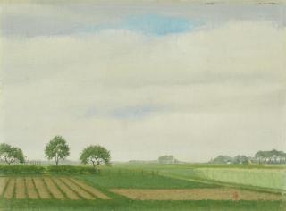 Herbert Böttger - Landschaft am Niederrhein